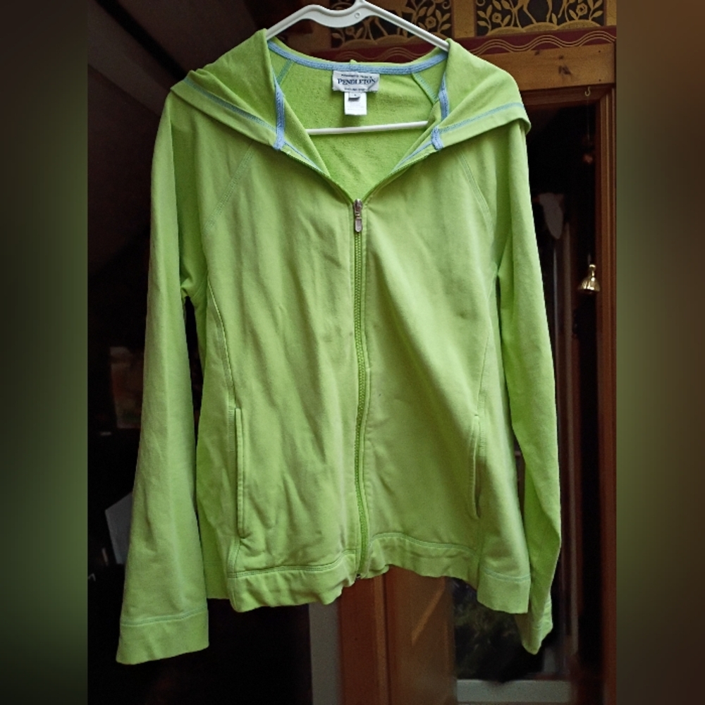 Pendleton Bright Green Hoodie